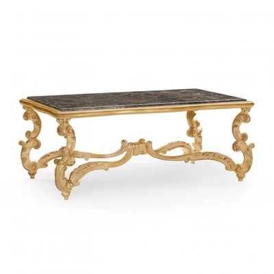 Firenze coffee table with marble top