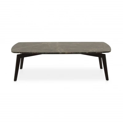 Theo coffee table with marble top