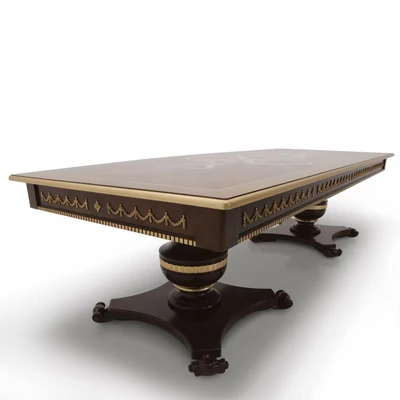 Patroclo dining table 300x120 cm (+3x48 cm extendable)
