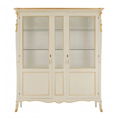 Cinzia 2-doors display cabinet