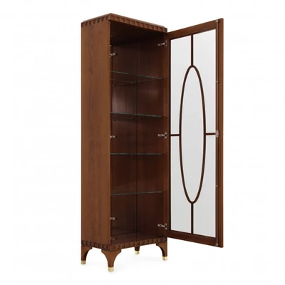 Ellipse 1-door display cabinet opening to the right