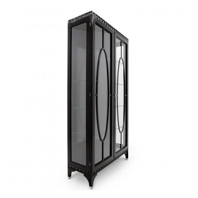 Ellipse 2-doors display cabinet