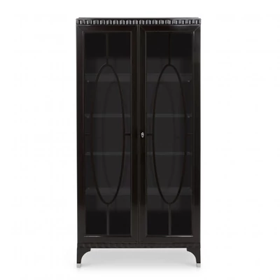 Ellipse 2-doors display cabinet