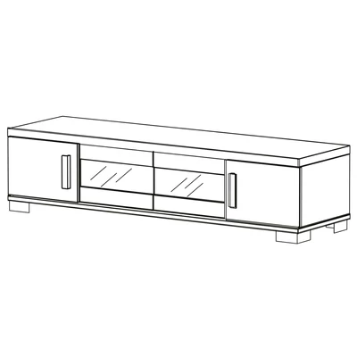 ST Sarah Day TV commode (4-doors)