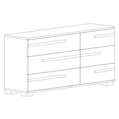 ST Volare Double chest of drawers