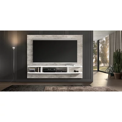 ST Wall Unit Day TV wall panel - grey-white