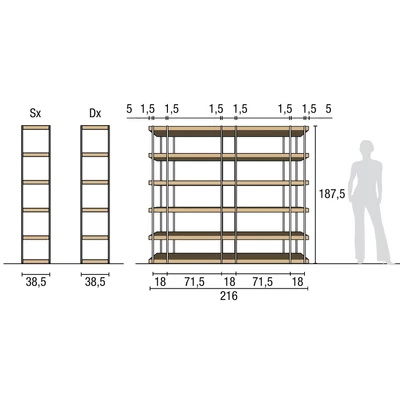 Atlante Living room cabinet - 02