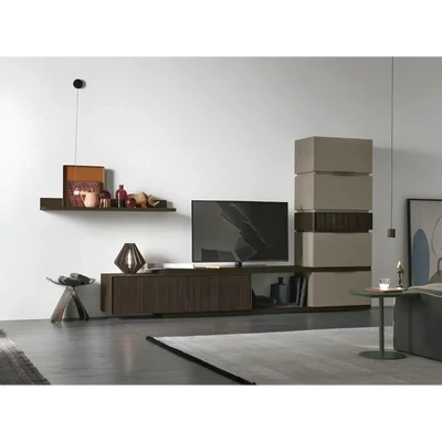 TV-szekrény szett (TV-szekrény + polc) – TO Atlante