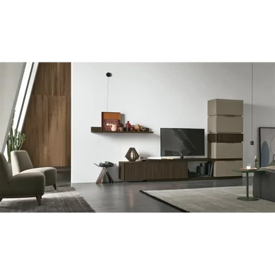 TV-szekrény szett (TV-szekrény + polc) – TO Atlante