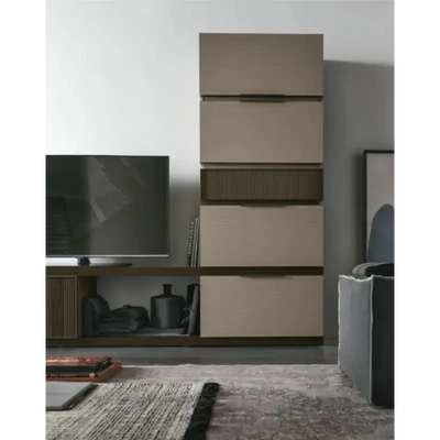 TV-szekrény szett (TV-szekrény + polc) – TO Atlante