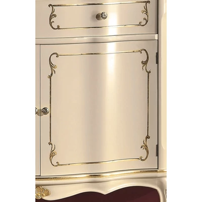 Borbonese 2-doors buffet chest of drawers with 1 drawer