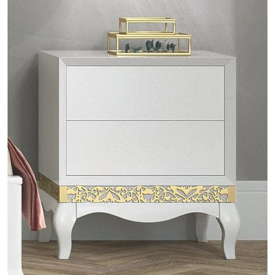 Mhanu Night table with 2 drawers