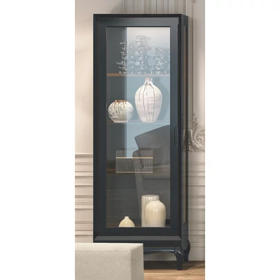 Mhanu 1-door display cabinet (opening to the right or left)