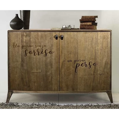 Elegance 2-doors buffet chest of drawers