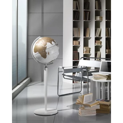 Álló földgömb - ZF Vasco da Gama All White - részlet a földgömbről