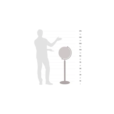 Álló földgömb - ZF Vasco da Gama All White - méretek