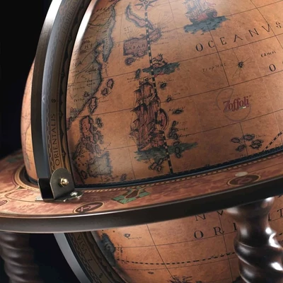 Standing Globe Drinks Cabinet – ZF Bacco
