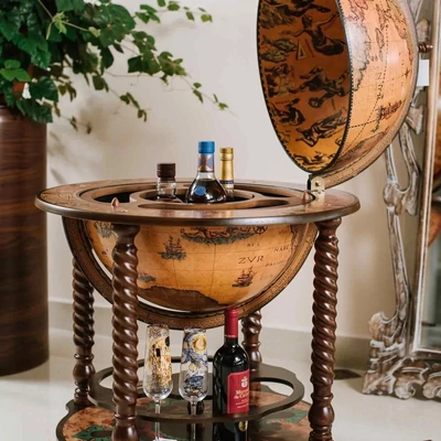 Standing Globe Drinks Cabinet – ZF Bacco