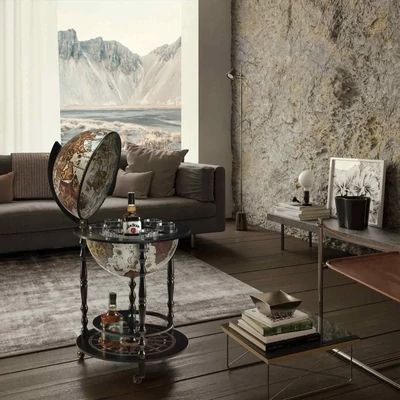 Standing Globe Drinks Cabinet – ZF Vulcano