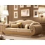 AC Leonardo Day Triple couch with cylindrical cushions with Cat. leather