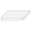 Orthopedic mattress - into 200x200 cm bedstead