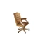 AC Melodia Day Swivel chair with armrest with Cat. leather