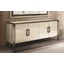 AC Poesia Day 4-doors buffet chest of drawers - with beige top