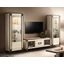 AC Poesia Day TV set (TV commode with beige top + 2x 1-door display cabinet)