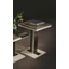 Beige Lamp Table with Marble-Effect Tabletop, Tall – AC Poesia Day