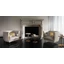 AC Sipario Day living room/seat - gold with Cat. Extra fabric