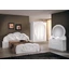 BC Giada bedroom - white with 160x200 cm bed, with 6-doors cabinet