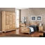 BL Asia Unico bedroom - beige with 90x195 cm bed, with 3-doors cabinet