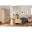 BL Asia Unico bedroom - beige with 90x195 cm bed, with 3-doors cabinet