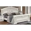 Aida Double bedstead - white-silver