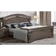 Nabucco Double bedstead - 160x200 cm, with high footboard, silver birch