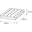Orthopedic mattress - 160x200 cm