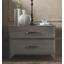 Maia MAXI Night table with MAIA handle, with high legs - silver birch
