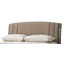 Maia TRENDY Double bedstead with LUNA bedding container - silver birch