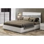 Alba Marmo Carrara Double bedstead with LED-light - KS 195x203 cm
