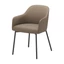 Beige-Anthracite Chair with Velvet Upholstery – CA Prestige Day Elvis