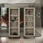 Beige Display Cabinet with LED Lighting, 1-Door – CA Prestige Day