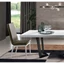 White-Anthracite Dining Table, Extendable – CA Elite Day Net