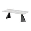 Black Coffee Table with Thunder Night Ceramic Tabletop – CA Zenith Day Tent