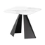 Black Lamp Table with Tundra Ceramic Tabletop – CA Krystal Day Tent