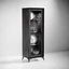 Black Display Cabinet, 1-Door – CA Krystal Day