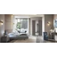 Maia bedroom - silver birch with 180x200 cm bed, and 3-doors cabinet