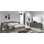 Platinum bedroom - silver birch with 180x200 cm bed