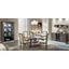 Platinum/Roma Day dining room - silver birch with 200x103 cm dining table