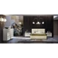 Smart bedroom - white with 180x200 cm bed