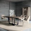 Marble-Patterned Dining Table, Extendable – CA Fidia Day